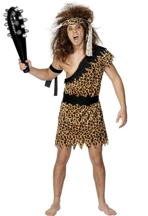 Caveman Mens  Fancy Dress Costume