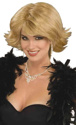 Celebutante Womens Blonde Costume Wig
