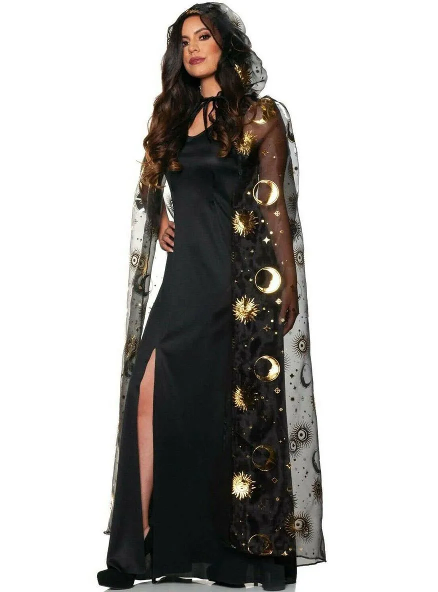 Celestial Sorceress Womens Witch Halloween Costume