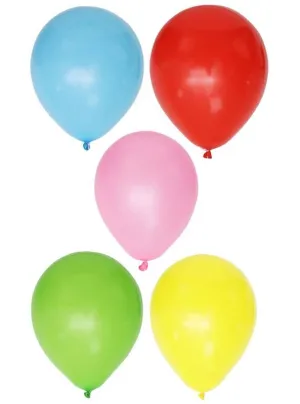 Chameleon Brightly Coloured Assorted 25 Pack 30cm Latex Balloons