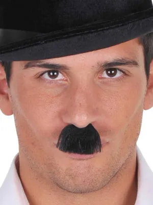Charlie Chaplin Black Costume Moustache