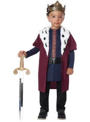 Charming Toddler Boys Little King Fancy Dress Costume