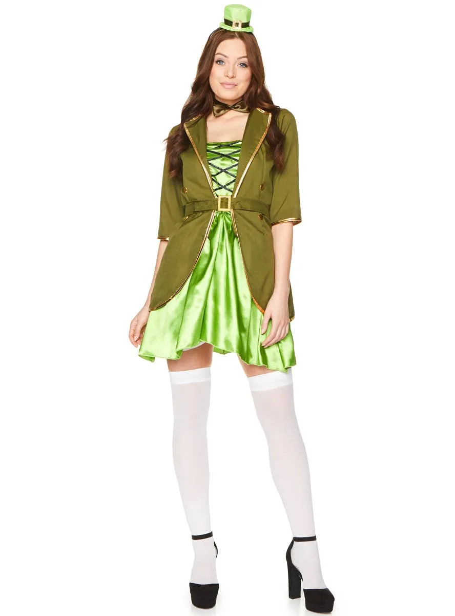 Charming Womens Leprechaun Dress Up Costume