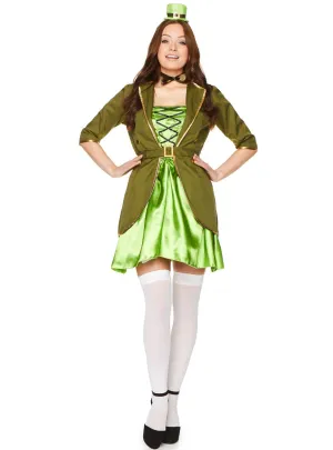 Charming Womens Leprechaun Dress Up Costume