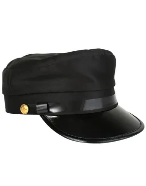 Chauffeur Adults Black Costume Hat