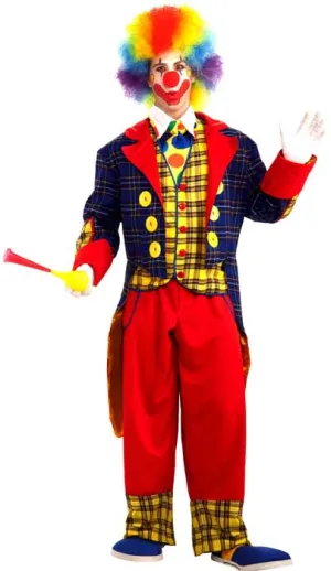 Checkers the Clown Mens Circus Dress Up Costume
