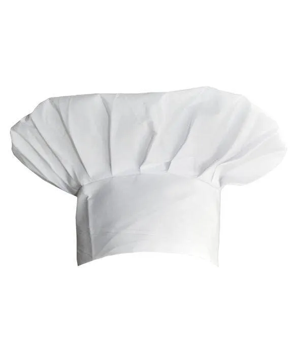 Chef Hat In White