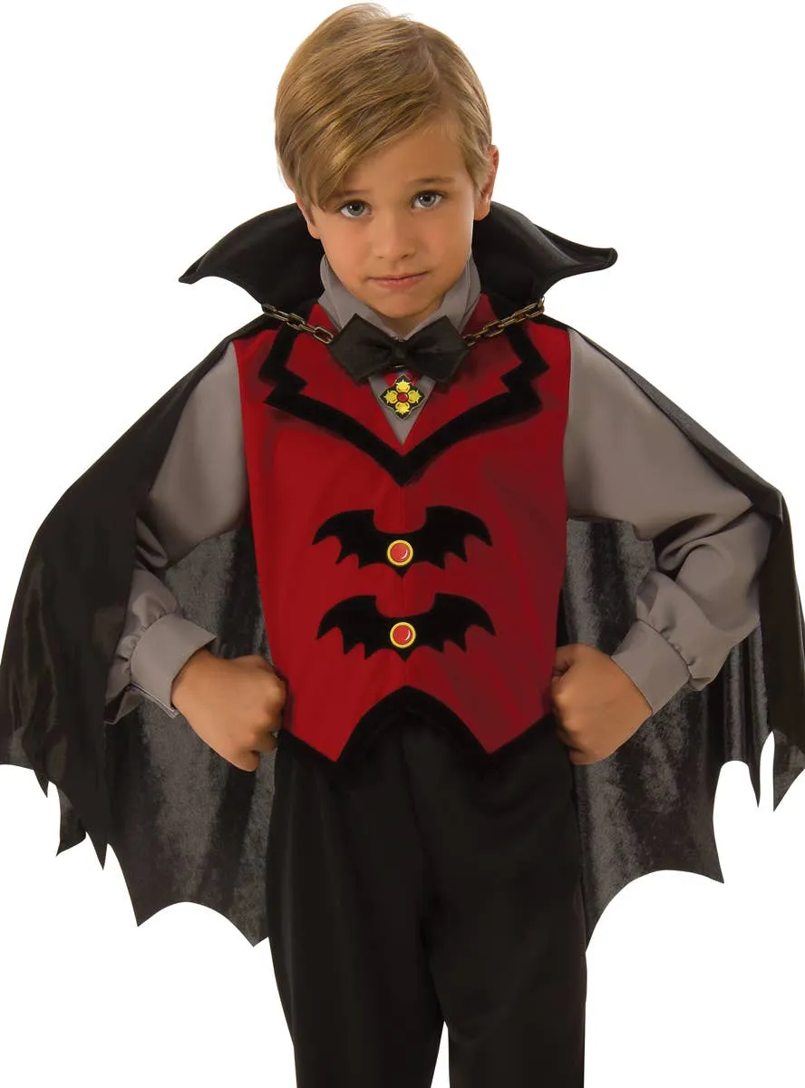 Chilling Vampire Boys Halloween Fancy Dress Costume