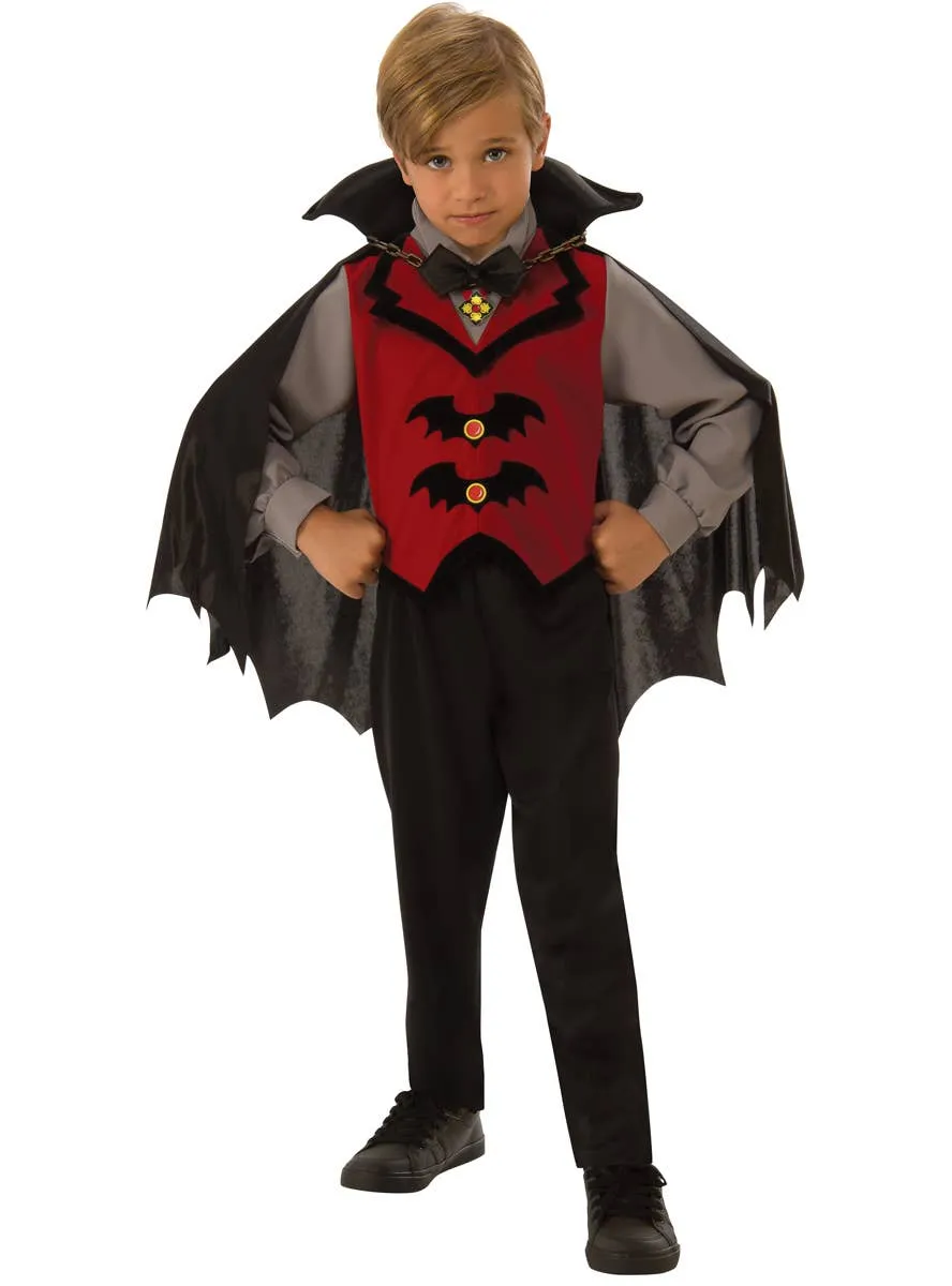 Chilling Vampire Boys Halloween Fancy Dress Costume