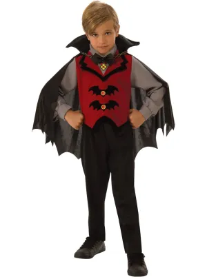 Chilling Vampire Boys Halloween Fancy Dress Costume