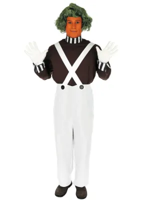 Chocolate Factory Worker Mens Plus Size Book Week Costume
