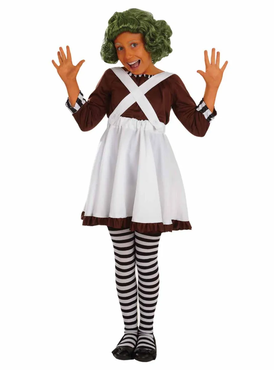Chocolate Factory Worker Teen Girls Book Week Costume