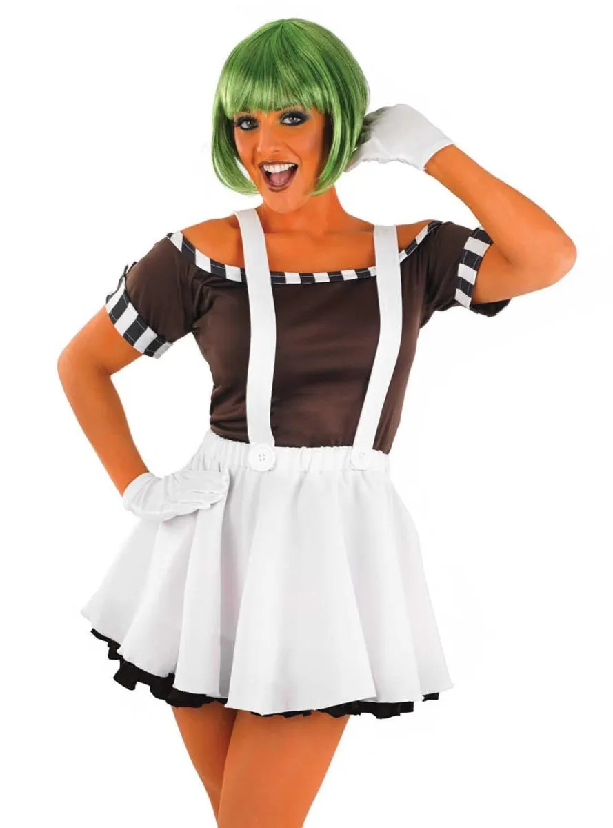 Chocolate Factory Worker Womens Plus Size Costume