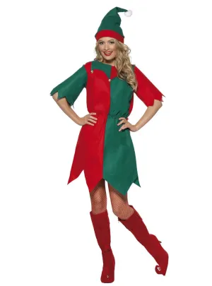 Christmas Elf Womens Budget Costume