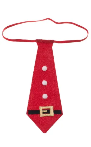 Christmas Mini Novelty Santa Tie
