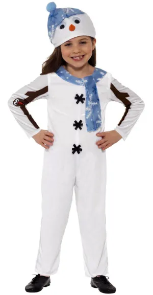 Christmas Snowman Toddlers Fancy Dress Costume