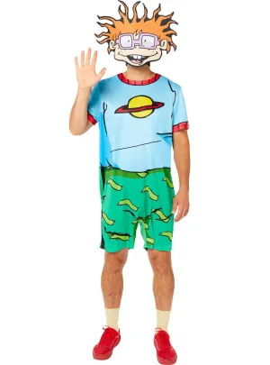 Chuckie Finster Mens Licensed Rugrats Costume