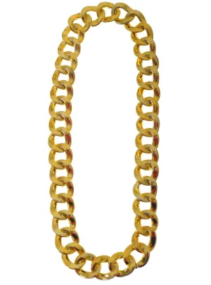 Chunky Gold Chain Necklace Costume Accessory