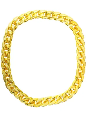 Chunky Gold Hip Hop Chain Costume Necklace