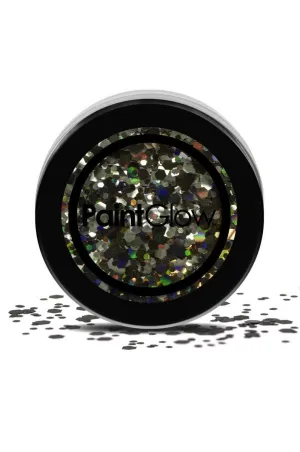 Chunky Loose Glitter Makeup - Black Enchantress