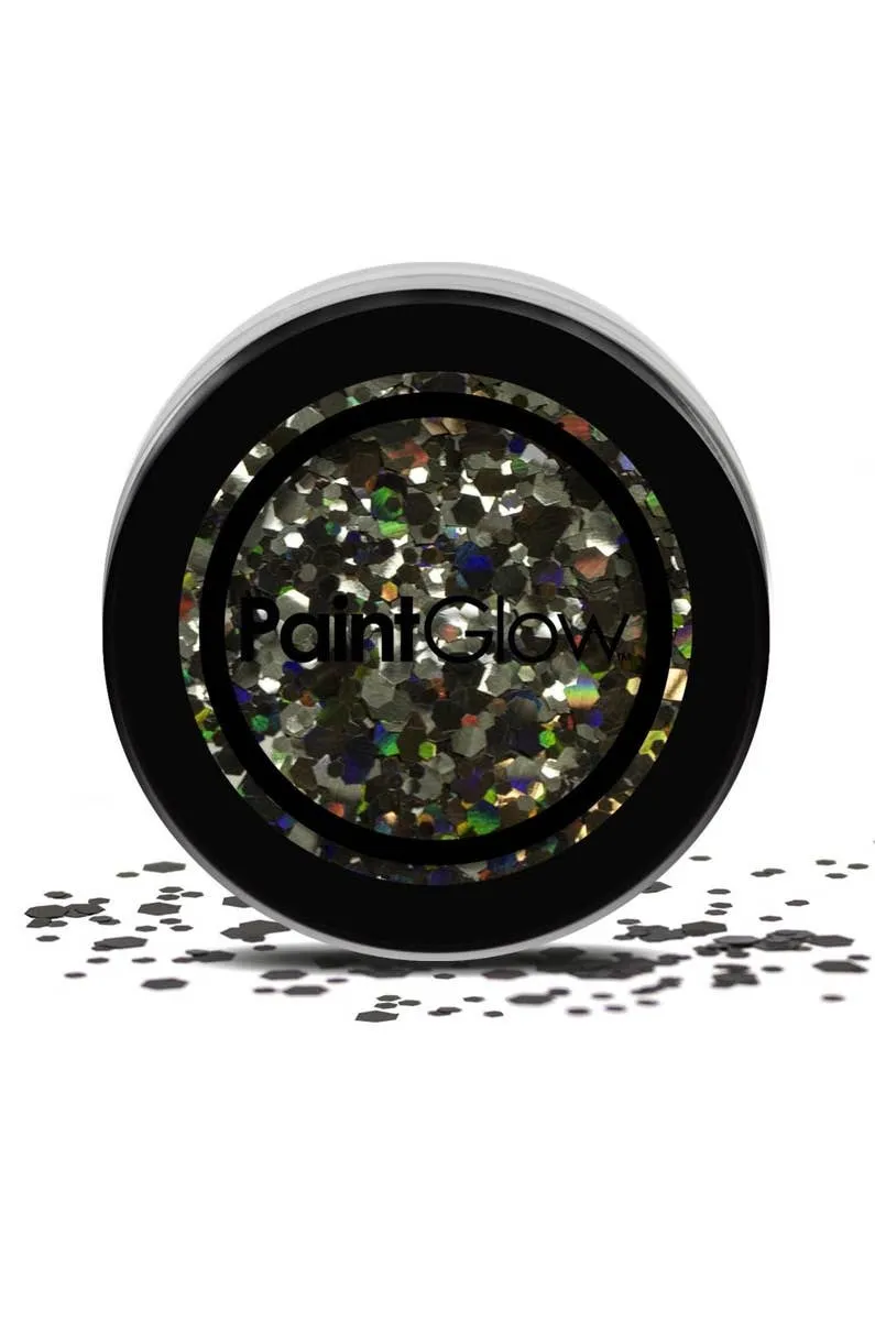 Chunky Loose Glitter Makeup - Black Enchantress