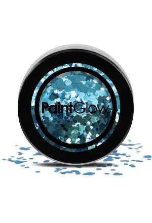 Chunky Loose Glitter Makeup - Kaleidoscope Blue