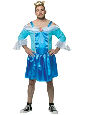 Cinderfella Mens Funny Fairytale Princess Costume