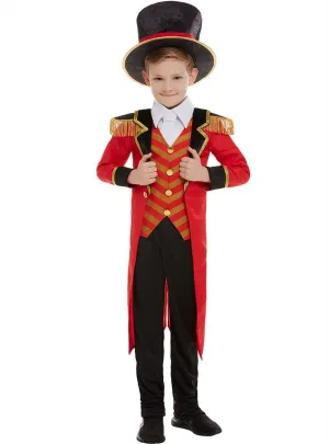 Circus Ringmaster Boys Dress Up Costume