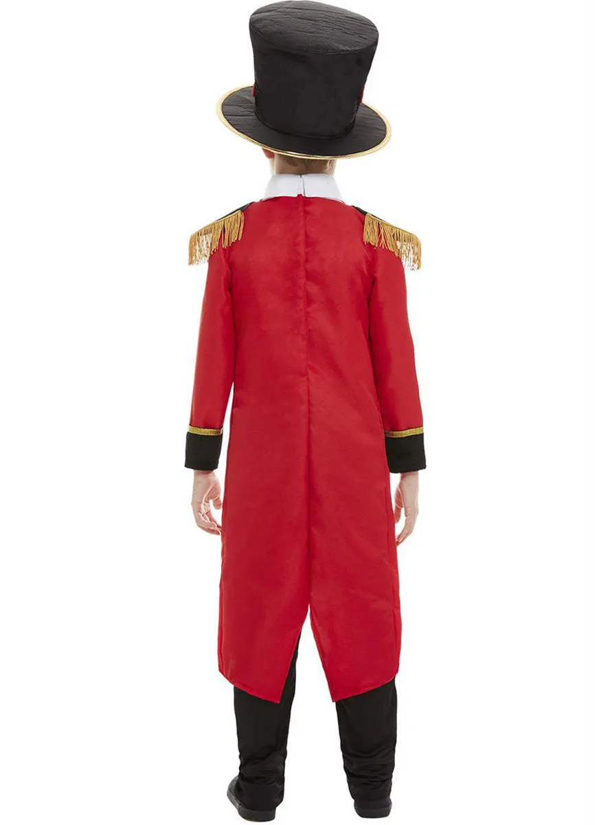 Circus Ringmaster Boys Dress Up Costume