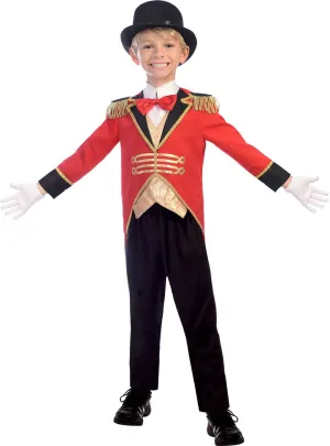 Circus Ringmaster Boys Fancy Dress Costume