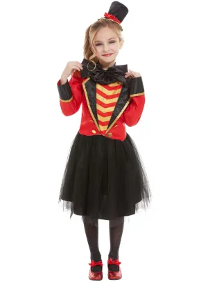 Circus Ringmaster Deluxe Girls Showman Costume