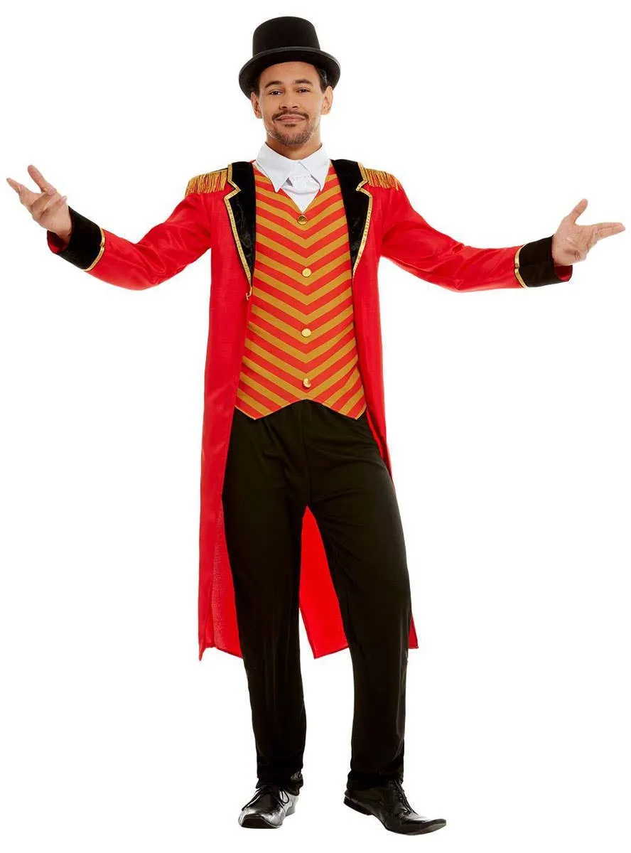 Circus Ringmaster Deluxe Mens Dress Up Costume