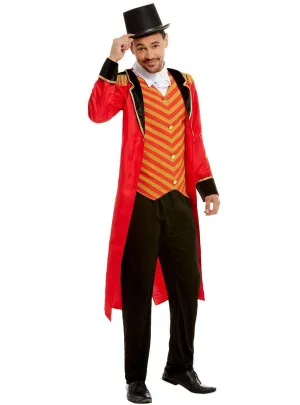 Circus Ringmaster Deluxe Mens Dress Up Costume