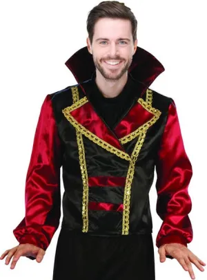 Circus Ringmaster Mens Deluxe Costume Jacket