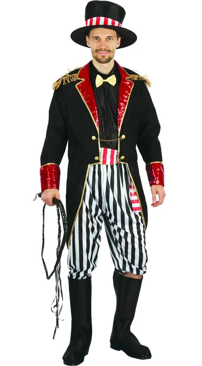 Circus Showman Mens Ringmaster Costume