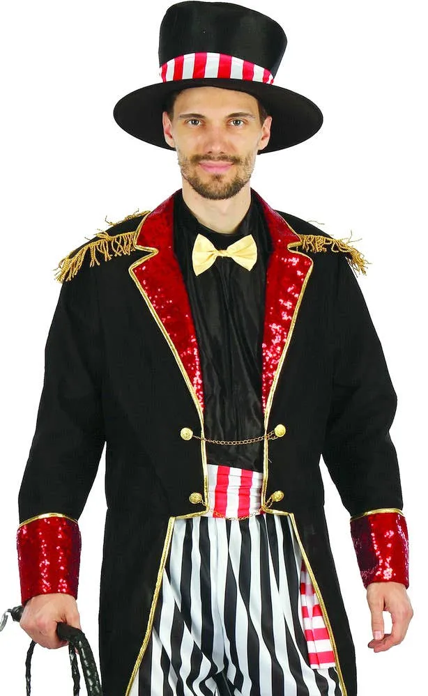 Circus Showman Mens Ringmaster Costume