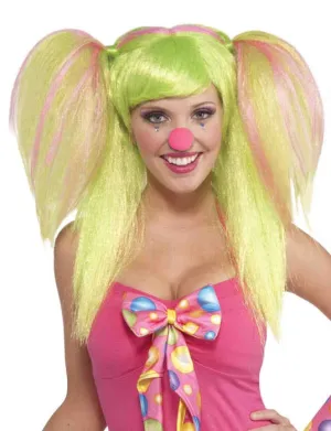 Circus Sweet Lollipop Lily Clown Costume Wig