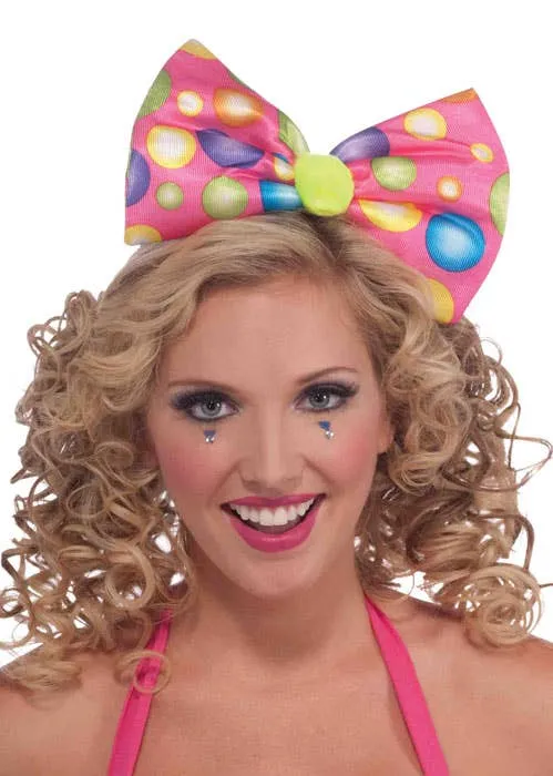 Circus Sweetie Big Bow Headband