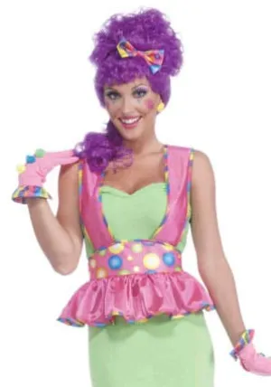 Circus Sweetie Peplum Suspender Belt