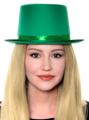 Classic Adults Green Costume Top Hat