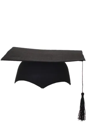 Classic Adults Mortar Board Graduation Costume Hat