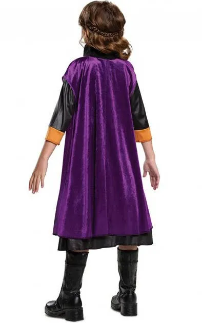 Classic Anna Girls Frozen 2 Fancy Dress Costume