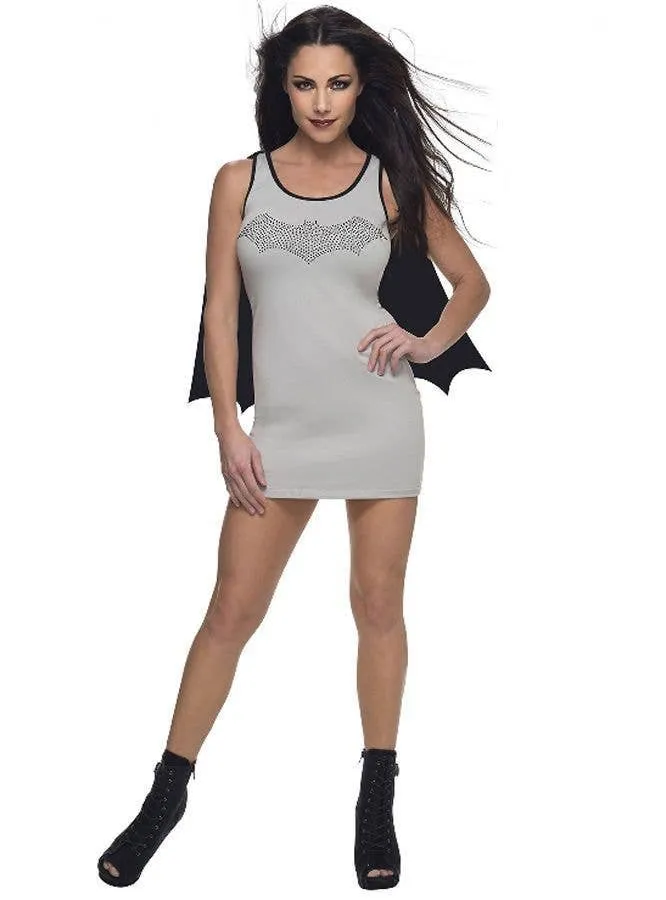 Classic Batgirl Womens Rhinestone Costume Dress