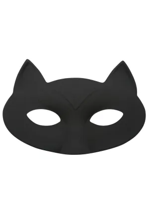 Classic Black Cat Masquerade Mask