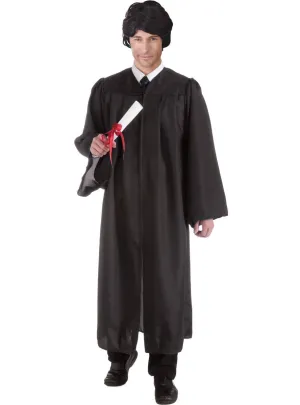 Classic Black Graduation Robe Adults Costume