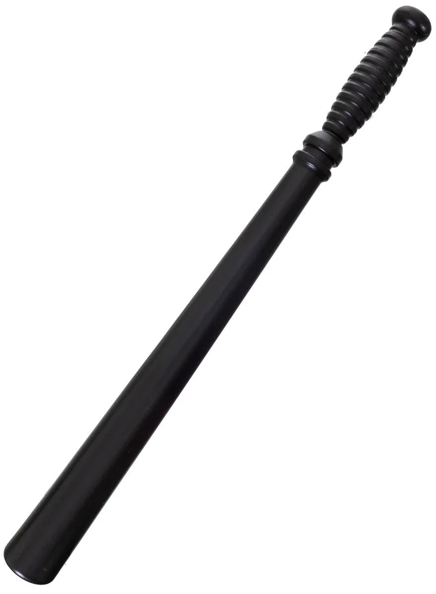 Classic Black Plastic Police Baton Costume Weapon