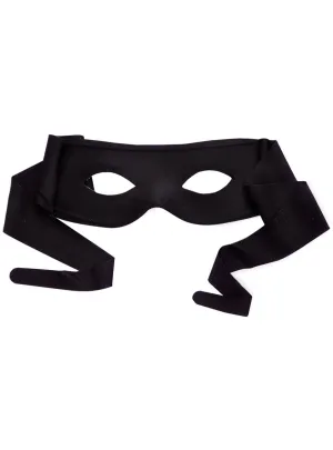 Classic Black Zorro Style Masquerade Mask