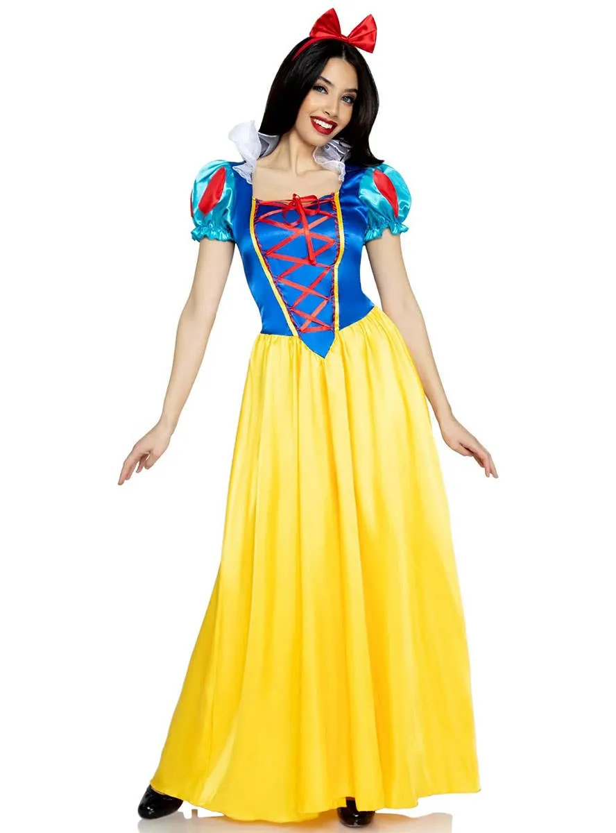 Classic Blue and Yellow Womens Fairytale Costume