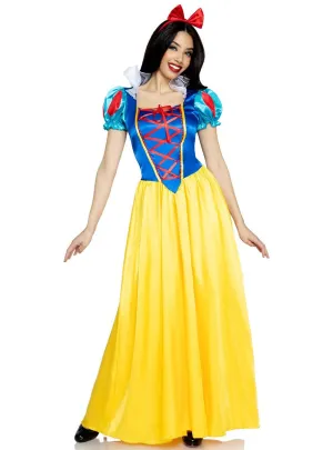 Classic Blue and Yellow Womens Fairytale Costume