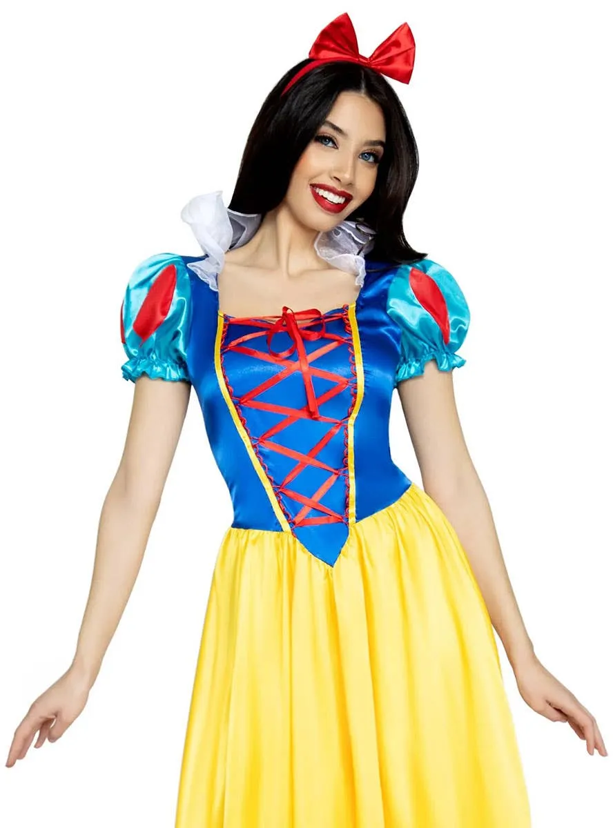 Classic Blue and Yellow Womens Fairytale Costume